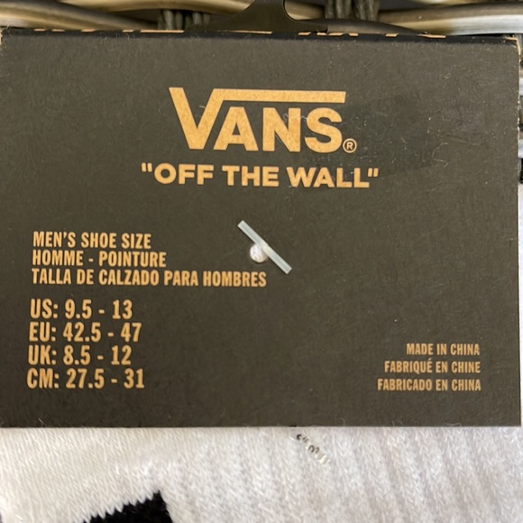 VANS “Off The Wall” Men’s socks - Picture 3 of 12